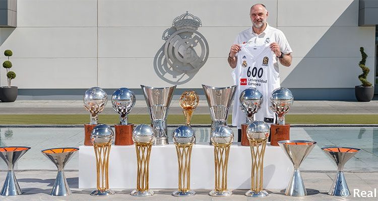 Pablo Laso Real Madrid 600