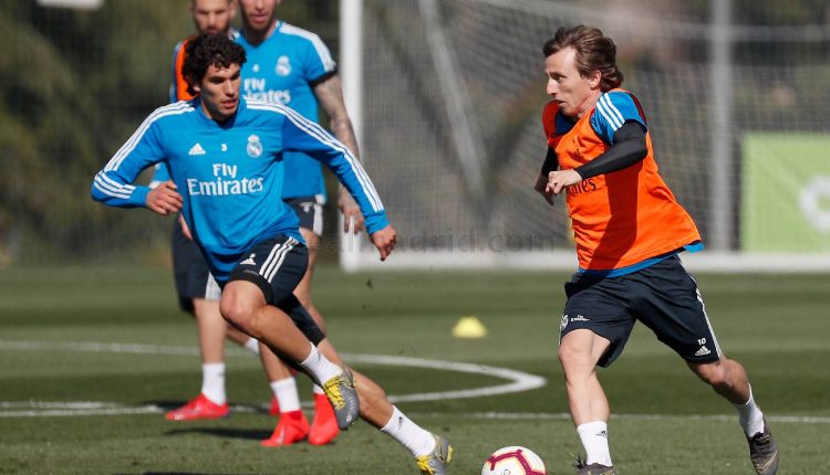 Real Madrid entrenamiento