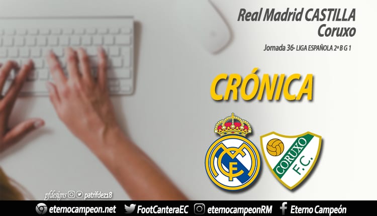 Real Madrid Castilla Coruxo 2ªB J36 2019