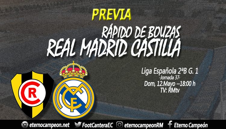 Rápido de Bouzas Real Madrid Castilla 2ª B J37 2019