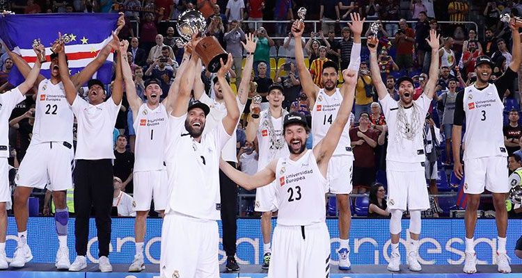Real Madrid Baloncesto Liga 2019 campeón
