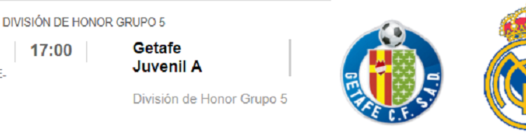 Getafe Real Madrid Juvenil A DH J2 2019