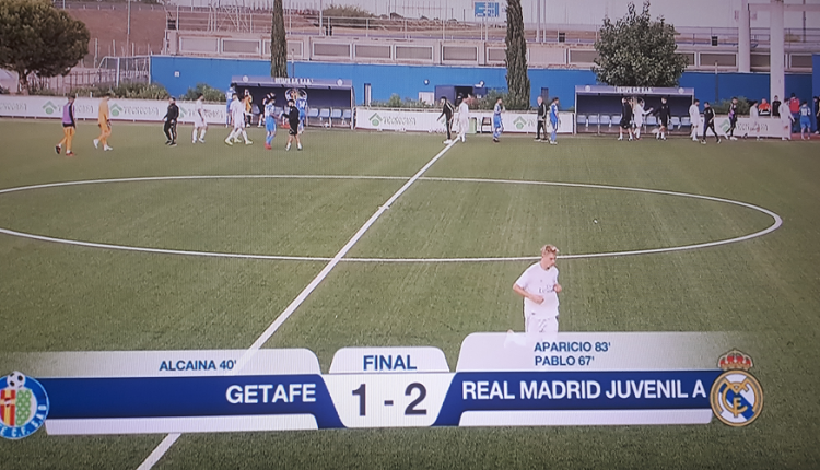 Getafe 1 Real Madrid Juvenil A 2 2019