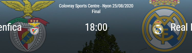 Benfica Real Madrid Youth League final 2020