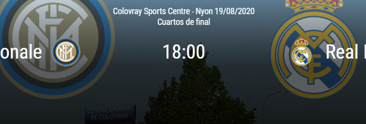 Inter Real Madrid Youth League 2020