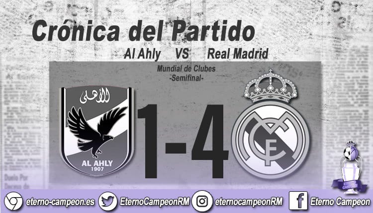Resultado del partido Al-Ahly 1-4 Real Madrid