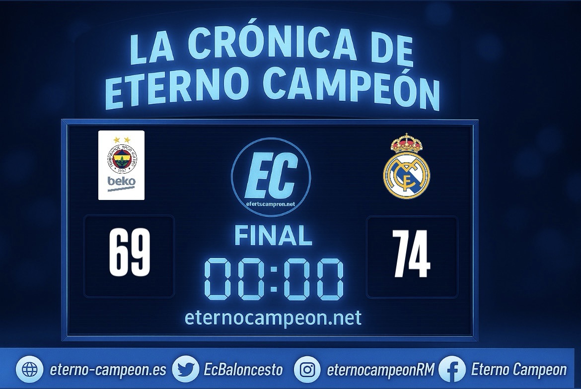 Euroliga | Jornada 37 ~ Crónica | Fenerbahçe 69-74 Real Madrid