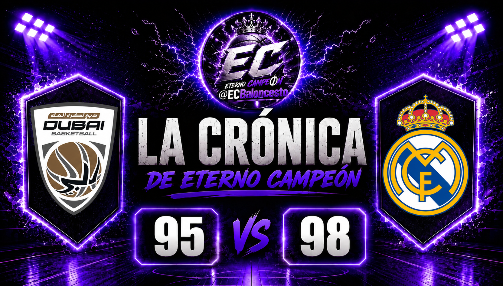 Supercopa Euroliga | Semifinales – Previa | Dubai Basketball 95-98 Real Madrid